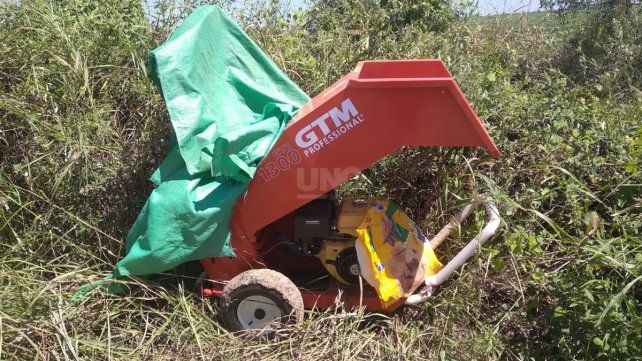 Sauce Viejo: parte de los elementos que habían sido robados y luego recuperados