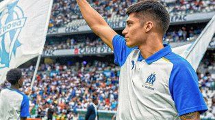 Joaquín Correa fue presentado en Olympique de Marsella.