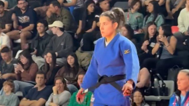 Agustina De Lucia ganó la plata en judo en los Juegos Suramericanos