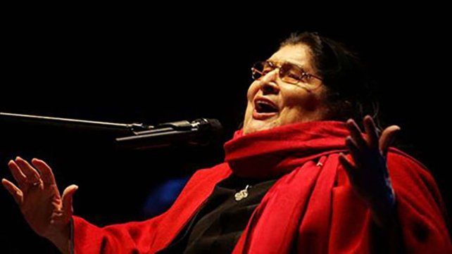 Mercedes Sosa fue homenajeada por Fito Páez