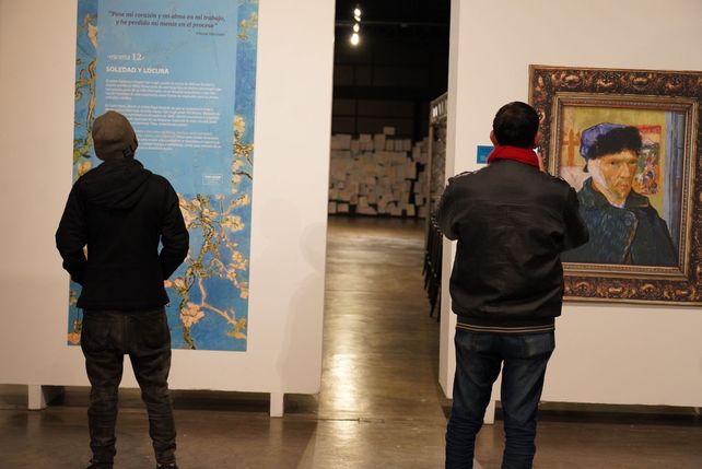 Escuelas y refugios del municipio disfrutaron de la muestra Van Gogh