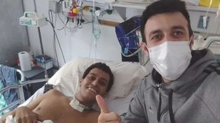 El policía Gabriel Sanabria