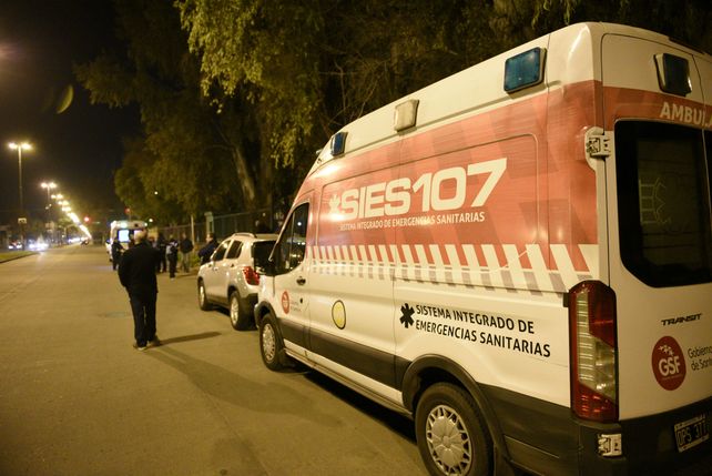 El detonante. El jueves tres ladrones armados asaltaron la base del Sies en Provincias Unidas y Pte. Perón.