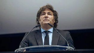 El presidente Javier Milei
