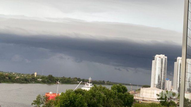 Rige un alerta amarillo por tormentas fuertes para la tarde y noche de este domingo en Santa Fe