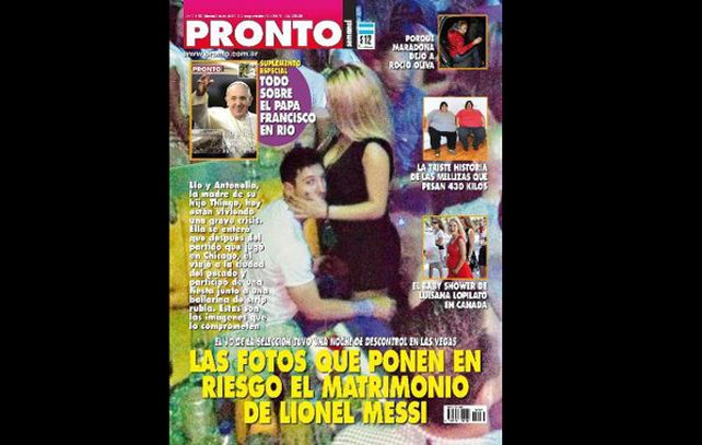 Aseguran que la foto de Messi en Las Vegas fue trucada