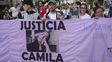 Emotivo reclamo de justicia por Camila, la rosarina víctima de femicidio en San Juan