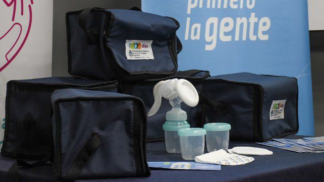 Entregaron kits de lactancia en Concepción del Uruguay