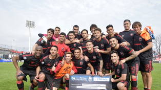 Newells venció en 2018 en octavos de final de la Copa Argentina a Atlético Tucumán por penales.