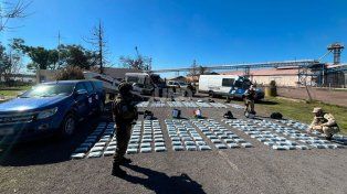 Prefectura secuestró casi 500 kilos de cocaína valuados en 7.000.000 de dólares