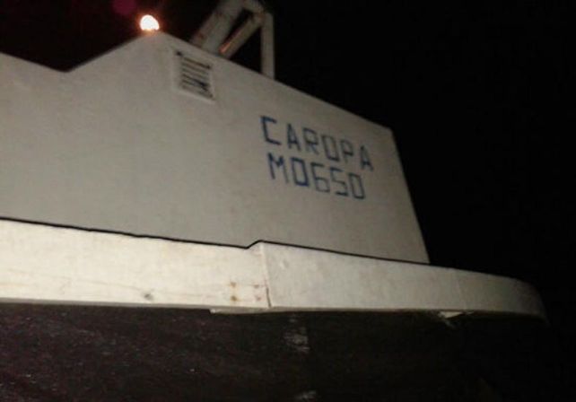 Interceptaron un barco que llevaba seis toneladas de pescado en infracción