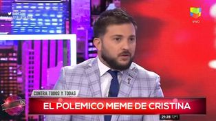 Brancatelli pidió disculpas y admitió que Cristina la pifió con los graphs