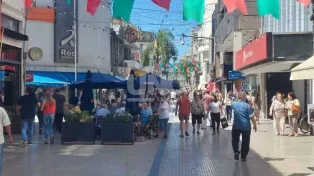Peatonal de Santa Fe, centro comercial de la ciudad