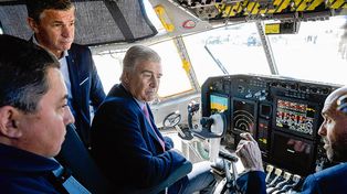 Submarino: Hay altas expectativas, dijo el ministro Aguad 