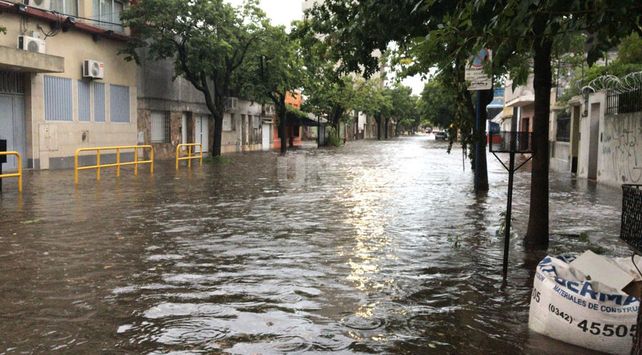 Las imágenes de la tormenta.