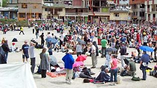 Unos 640 turistas argentinos esperan ser evacuados en Aguas Calientes