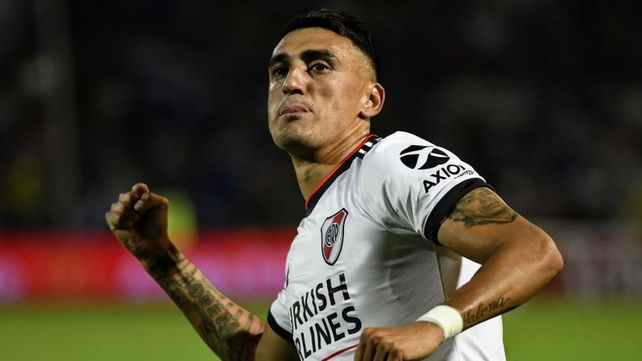 El delantero de River Matías Suárez no podrá arrancar las prácticas con el Millonario.