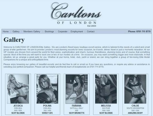 El primer ministro británico seguía en Twitter a una agencia de prostitutas de lujo