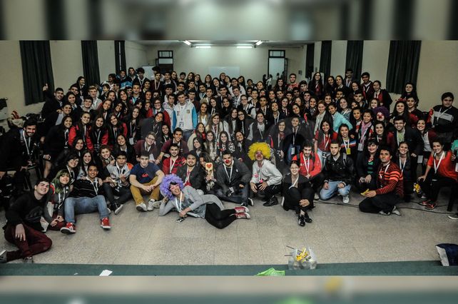 Integración. Desde el arranque los jóvenes disfrutaron de un día diferente