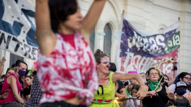 Postales del #8M en Paraná
