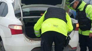 Tres personas fueron detenidas con cocaína en un control policial en la Autovía 19, a la altura de Angélica