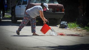 La fuerza del agua sobre la sangre