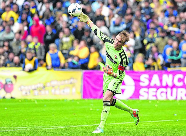El adiós . Unsain debutó en 2015 y demostró condiciones. Desde la fractura con Boca quedó relegado. &nbsp;