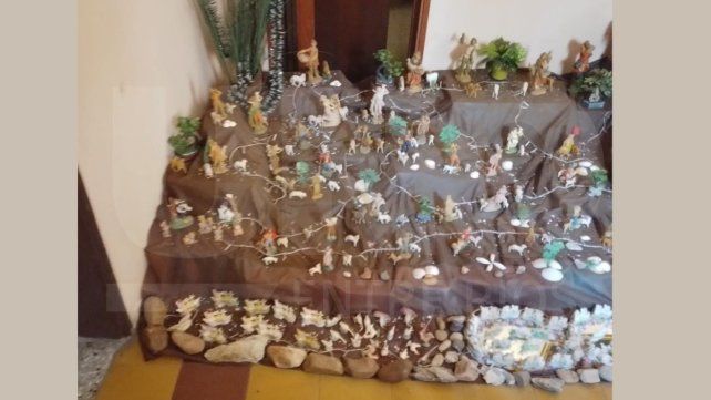 PESEBRE. Pasión por la Navidad: el pesebre más grande de Paraná