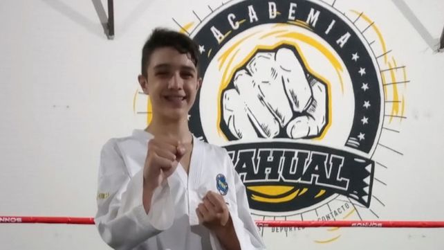 &nbsp;El juvenil Valentino Daverio