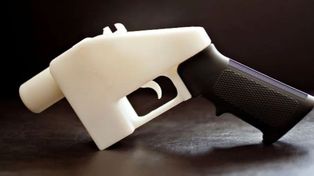 Armas de fuego fabricadas a través de impresoras 3D.