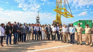 Inicio del nuevo circuito logístico entre Puerto Santa Fe y Puerto La Plata
