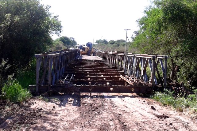 Reemplazarán los puentes bailey de la provincia