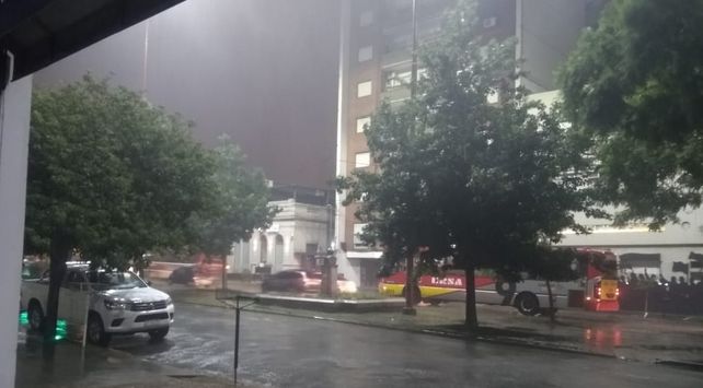 lluvia noche