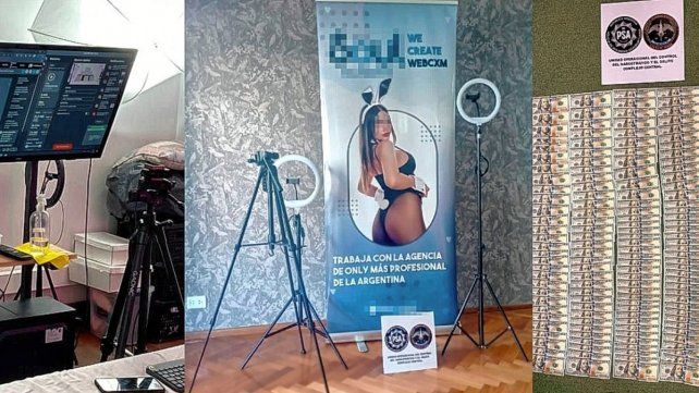 Dos de los allanamientos que desbarataron a la organización de realizaron en Rosario.&nbsp;