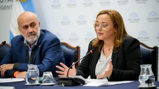 Cecilia Moreau, presidenta de la Cámara de Diputados, estuvo acompañada por el rector de la Universidad Nacional de Moreno, Hugo Andrade.