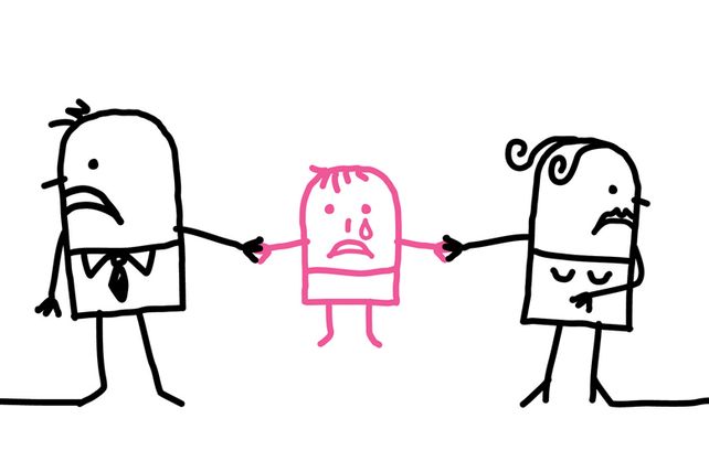 Los niños en el proceso del divorcio
