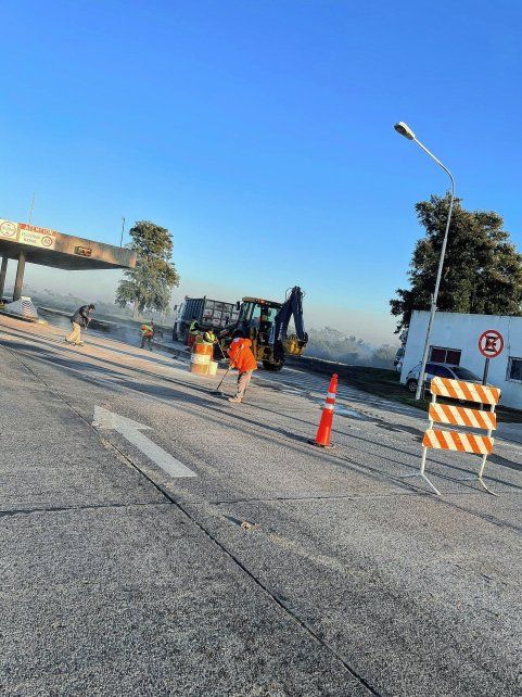 Túnel Subfluvial: nuevos desvíos en la cabecera santafesina debido a las obras de bacheo.
