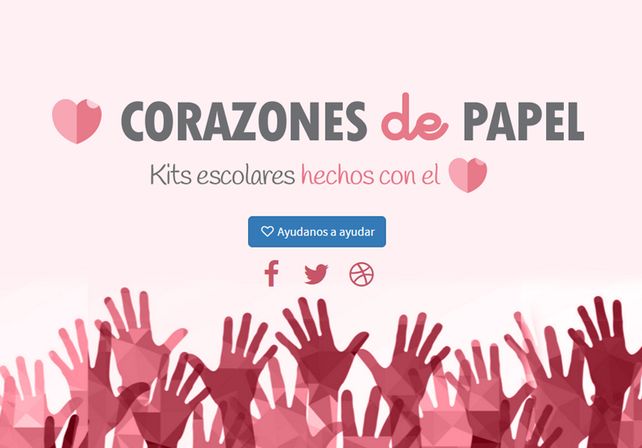 Jóvenes solidarios piden donaciones de útiles escolares
