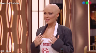 Sofia Gonet lució su cabeza pelada en el último capítulo de Masterchef Celebrity