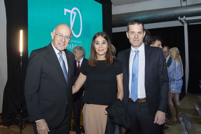 Julio Bragagnolo, Susan Muani y Juan Sgrosso