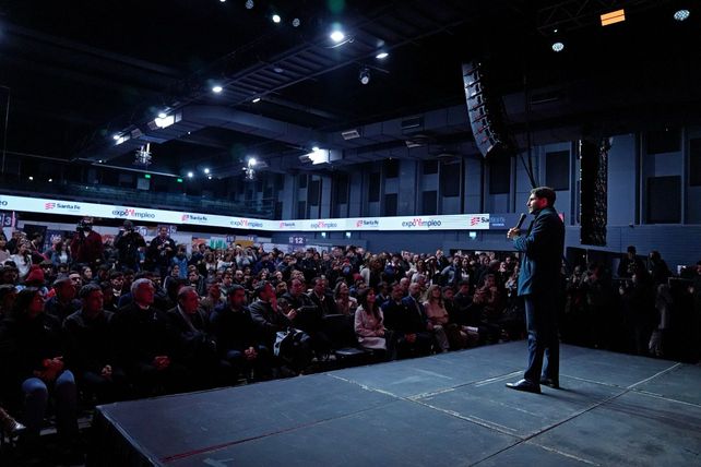 Pullaro cerró el acto de apertura en Bioceres Arena.