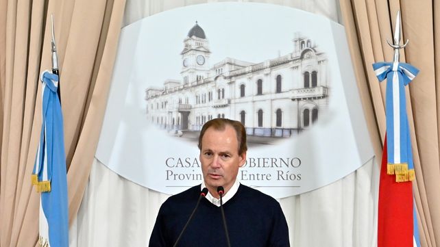 El gobernador de Entre Ríos