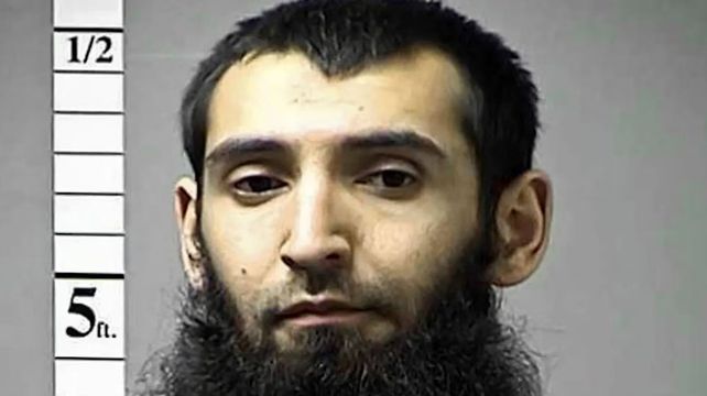 Sayfullo Saipov, el extremista islámico que mató a ocho personas en un ataque en Nueva York.