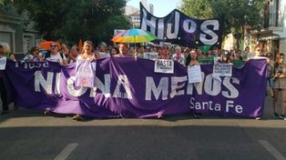En Santa Fe exigieron justicia por Fátima Acevedo