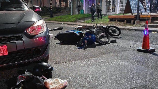 Un accidente de tránsito en Paraná dejó como saldo tres personas heridas.