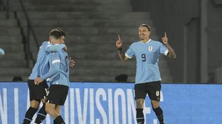 Darwin Núñez fue uno de los responsables del gran triunfo charrúa.
