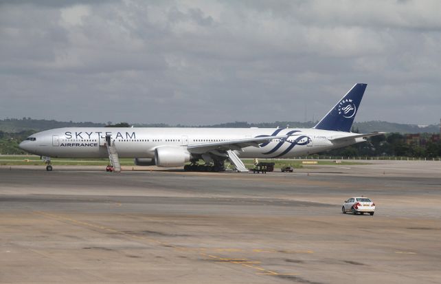 Un avión de Air France aterriza de urgencia en Kenia por amenaza de bomba