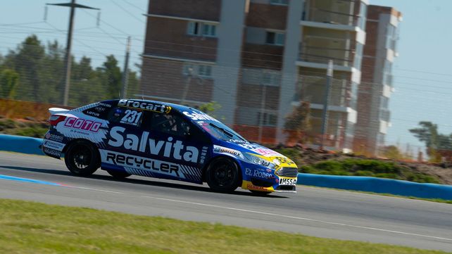 El auto del Larrauri Racing baigorriense