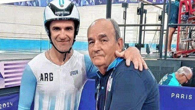 Rodrigo López tras la prueba en París.