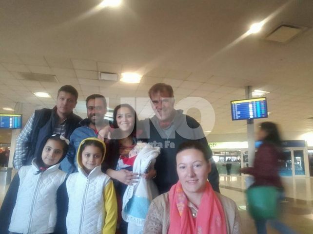 Llegó una familia de refugiados sirios a la casa de un santafesino